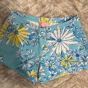 Lilly Pulitzer Women's Blue Floral Shorts